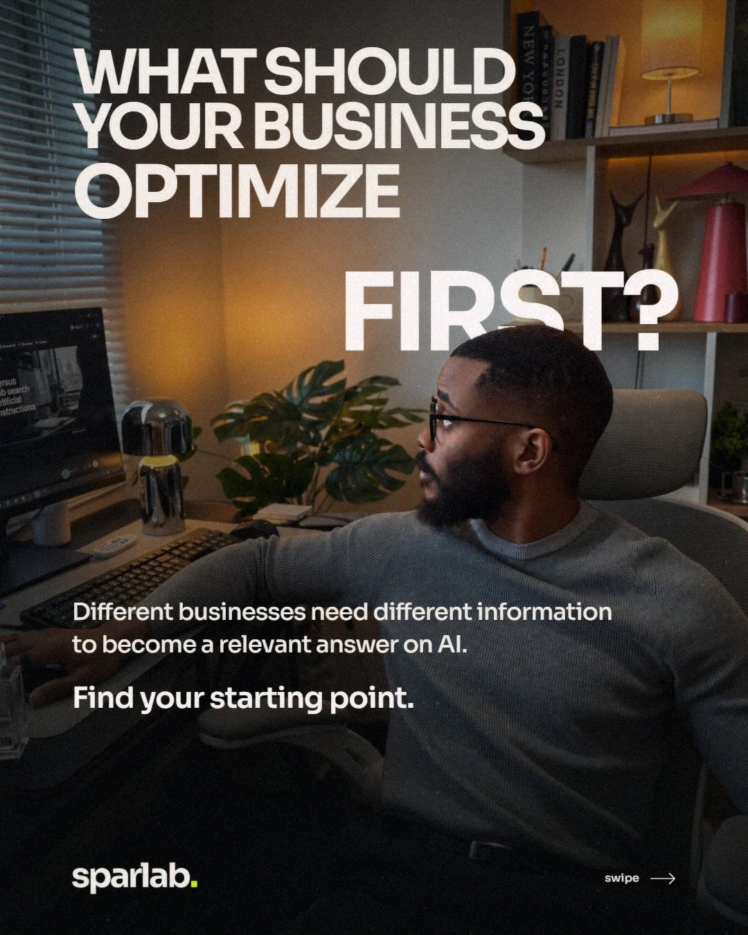 AI visibility: what to optimise first for your type of business Before you start optimising… — Yieldberg Studios